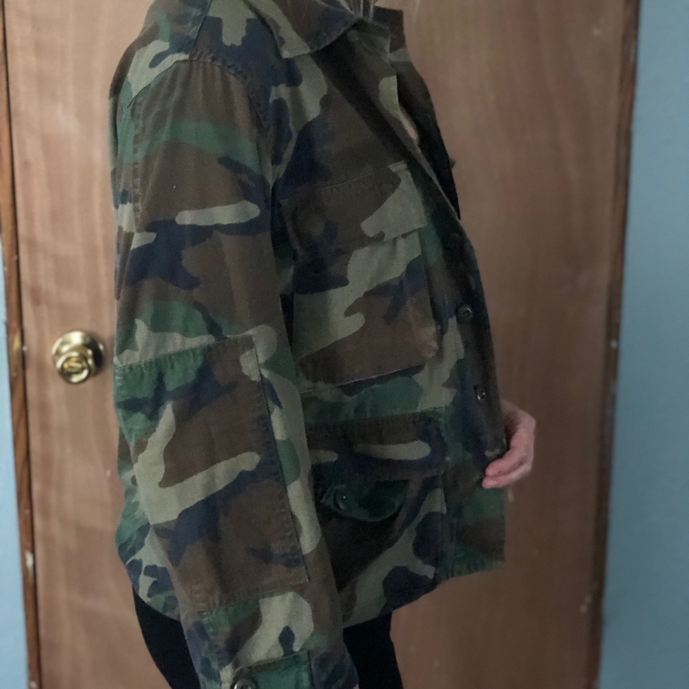 Camo combat jacket - Picture 2 of 2